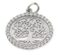 Pendant Forever Gioielli Woman Albero Della Vita in Gold Zircone FGCI00042 - FGCI00042